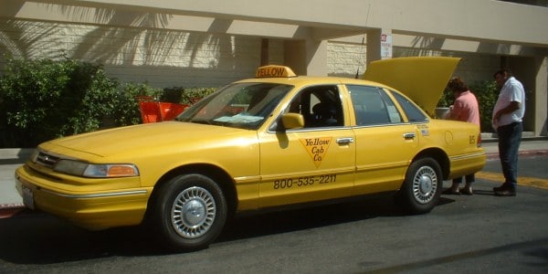 yellow cab taxi
