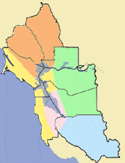 5 County Map