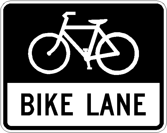 R3-17 Bike Lane Sign