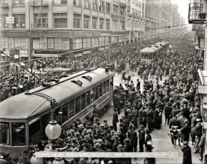 Opening of Municipal Railway, San Francisco