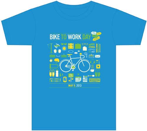2013 Bike to Work Day T-shirt
