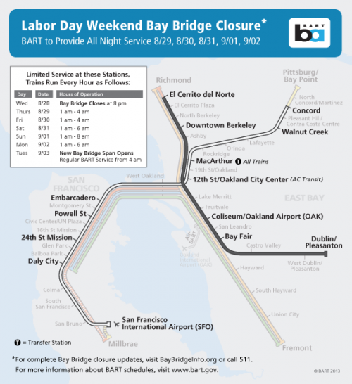 bart-bay-bridge-closure-service-map