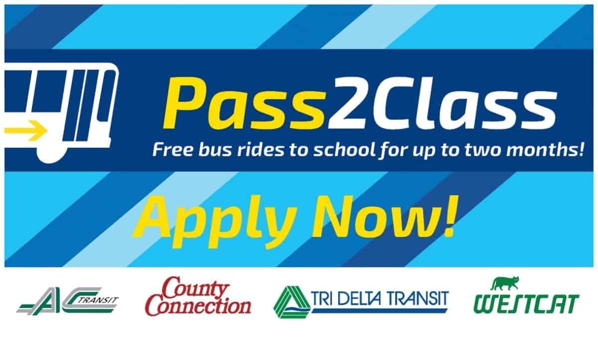 Pass2Class - Student Transit Ticket Program | 511 Contra Costa